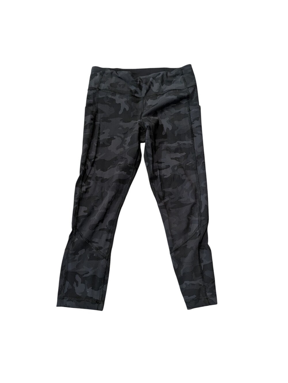 Lululemon,Pace Rival,High Rise Crop,Camo,Size 6 - Picture 2 of 7
